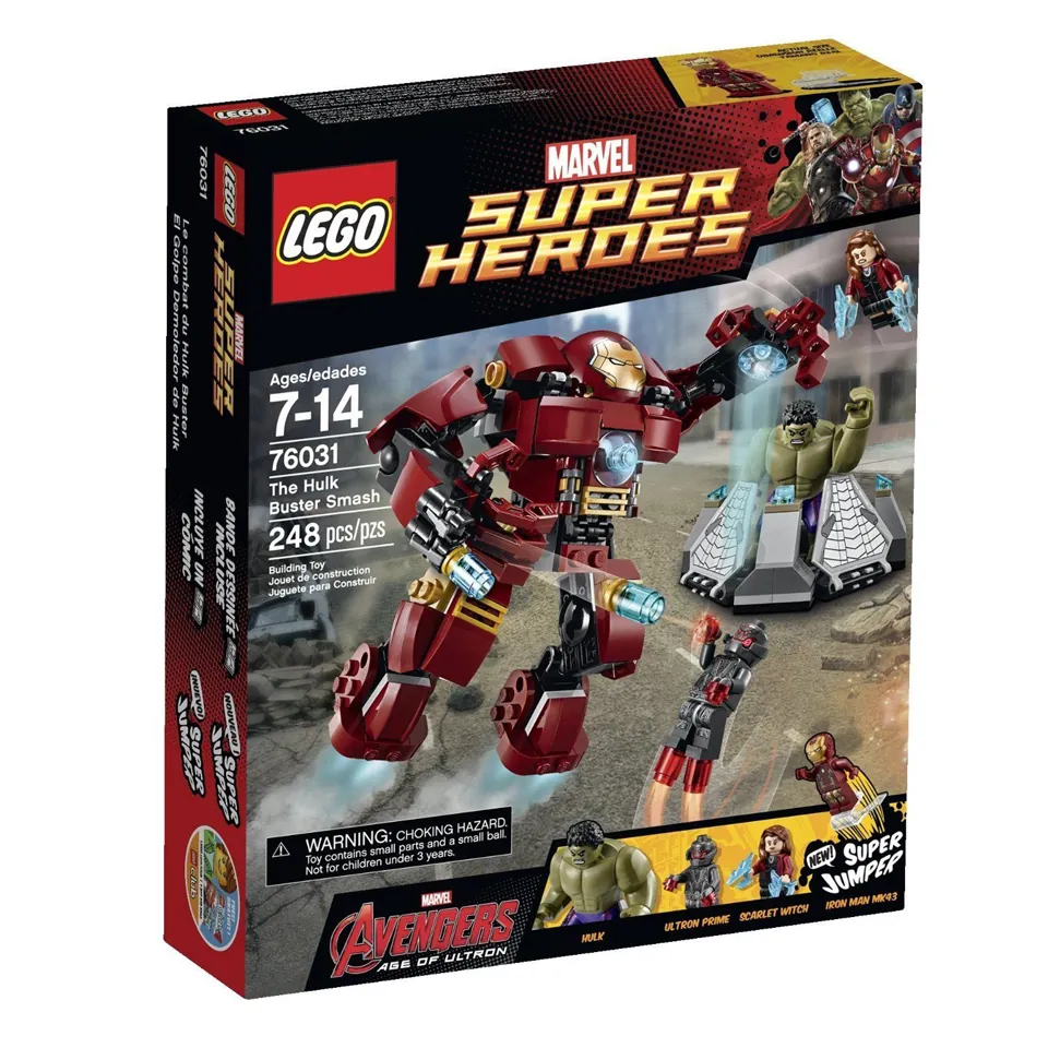 Avengers: Iron Man Hulkbuster Building Blocks - 7110 - Image 2