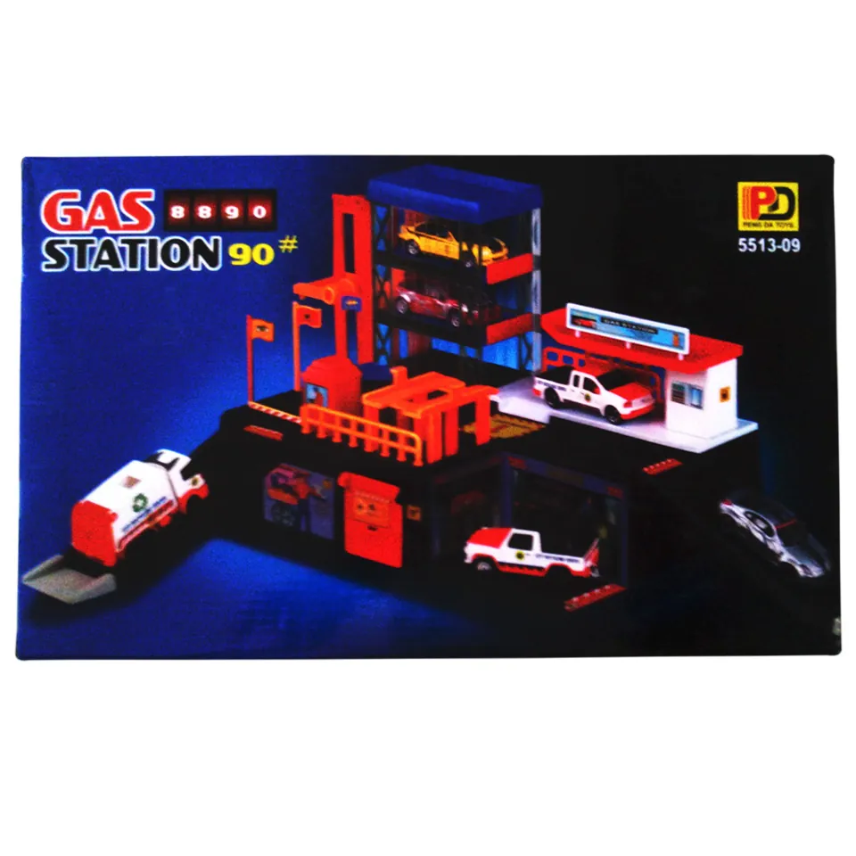 Gas Station Parking Play Set - Image 2