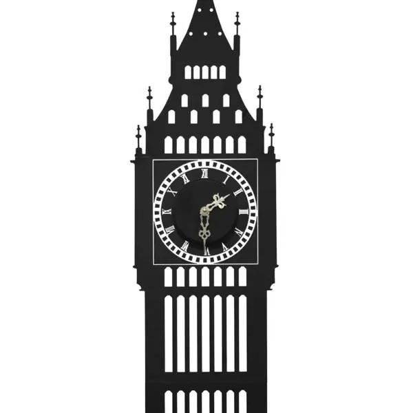 Glitter Wall Clock