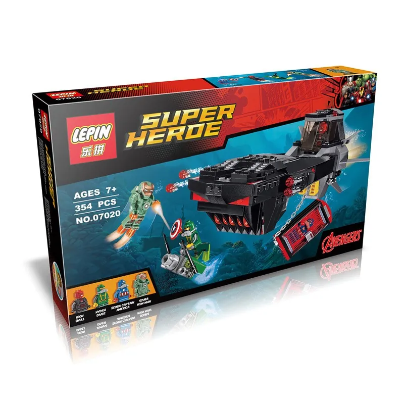 Super Hero Avengers - Submarine - Lego - 7119 - Image 4