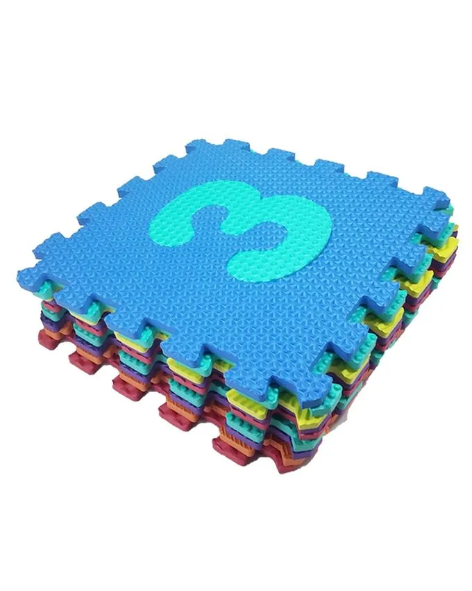 Numbers Puzzle - Foam Floor Mat - 10 pcs - Image 3