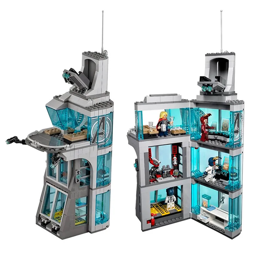 Avengers: Ultron Tower Attack Building Blocks - 7114 - Image 2