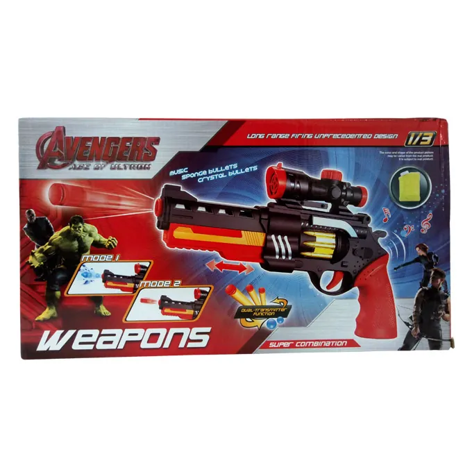 Avengers - Water & Nerf Revolver Gun - Image 3