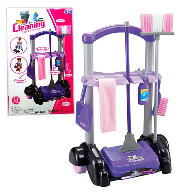Girls Cleaning Trolley Set - Image 2