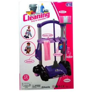 Girls Cleaning Trolley Set