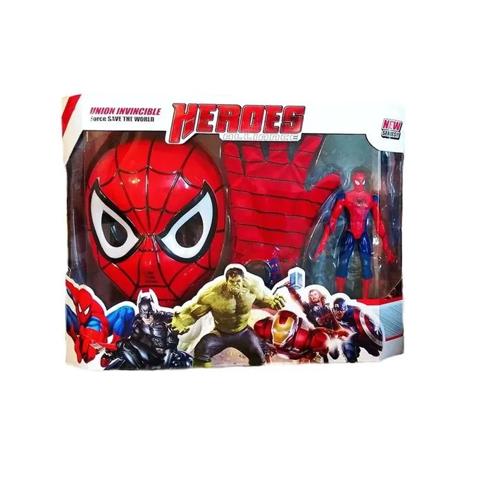 Spiderman Mask & Action Glove Play Set - Image 2