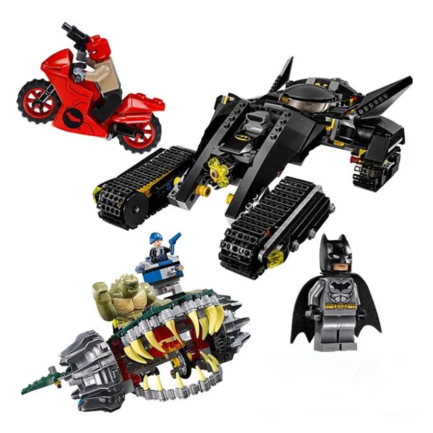 Lego Batman Batmobile Vs Killer Croc Sewer Smash - 07037 - Image 2