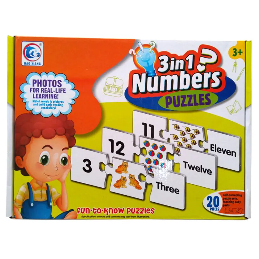 Match Puzzles - 3 In 1 Numbers - Image 2