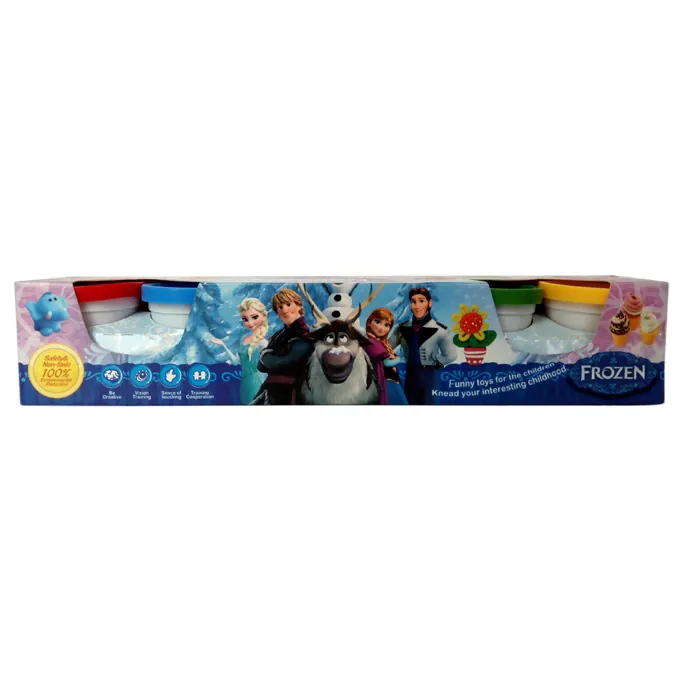 Frozen Color Play Dough - 6 Pcs - Image 2