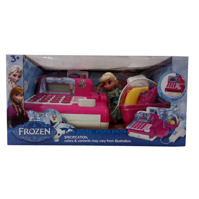 Frozen Cash Register With Credit Card