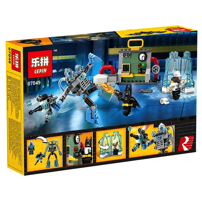 Batman & Mr. Freeze Ice Attack Man - Building Blocks - 07049 - Image 2