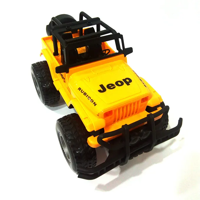 Big Drag Jeep For Kids - Yellow - Image 2