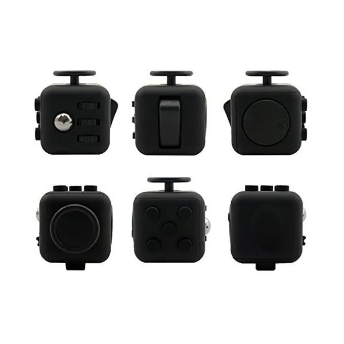 Mini Fidget Cube - Black - Image 2