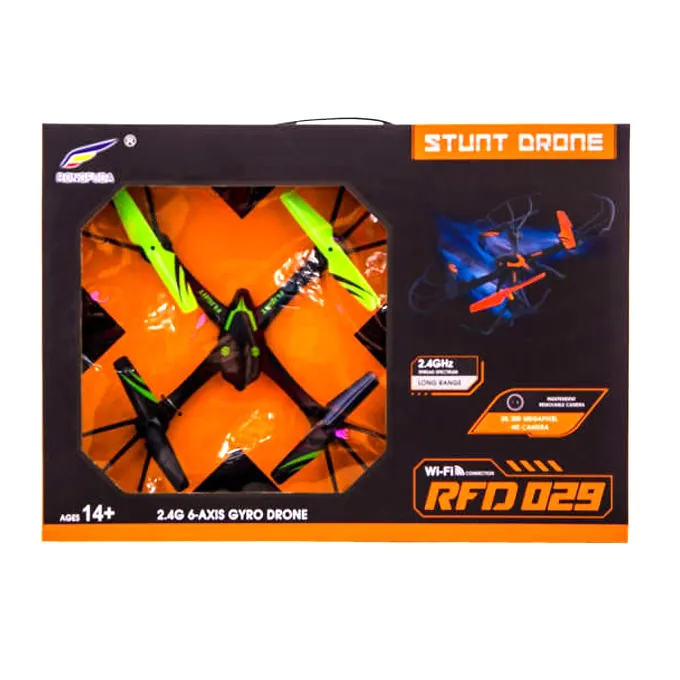 2.4 GHz - RFD 029 - Stunt Quadcopter Drone - Black - Image 3