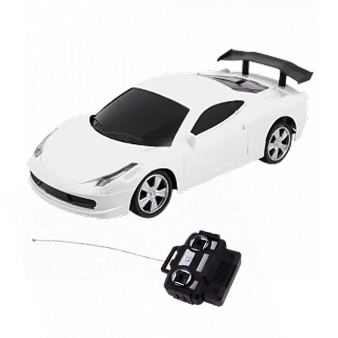 RC Ferrari Car - White - Image 2
