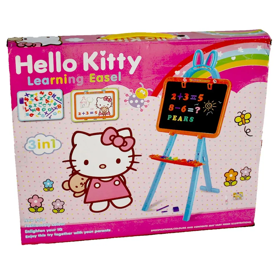 Hello Kitty Board 3 In 1 - Easel Sketch Board - Image 2