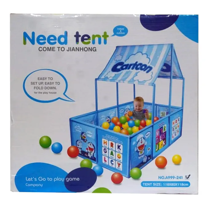 Need Tent: Doraemon PVC Ball Pit Play House - 4 ft - Image 2