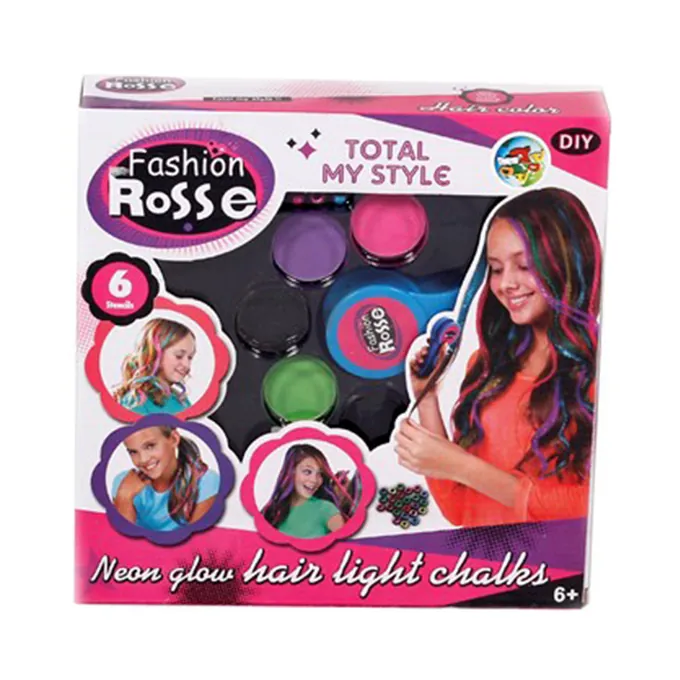 Fashion Rosse - Neon Glow Highlight Chalks for Girls