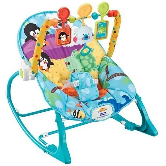 Fitch Baby: Infant to Toddler Bouncer Rocker - Assorted Colors - Image 3