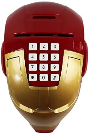 Marvel Avengers: Iron Man Helmet Electronic Safe Money Box - 10 inches - Image 2