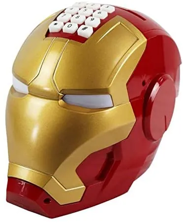 AVENGER IRON MAN HELMET MODEL COIN SAVING MONEY BOX