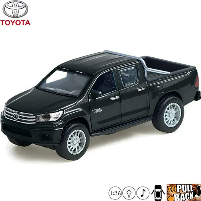 Toyota Hilux Vigo - 1:36 Scale Die Cast Car - 5 inch - Assorted Colors - Image 2