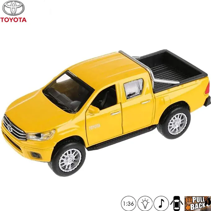 Toyota Hilux Vigo - 1:36 Scale Die Cast Car - 5 inch - Assorted Colors - Image 3