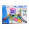 Girl's Doll House Villa with Parking Play set (4 cars included)