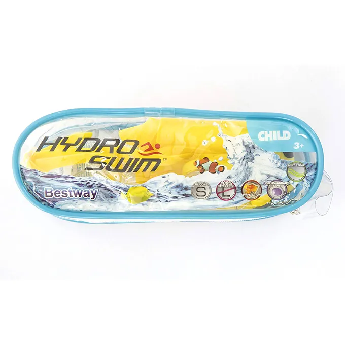 Bestway - Hydro-Swim Lil Racer Swimming Goggles and Cap Set For Kids - 6 inches - 26026