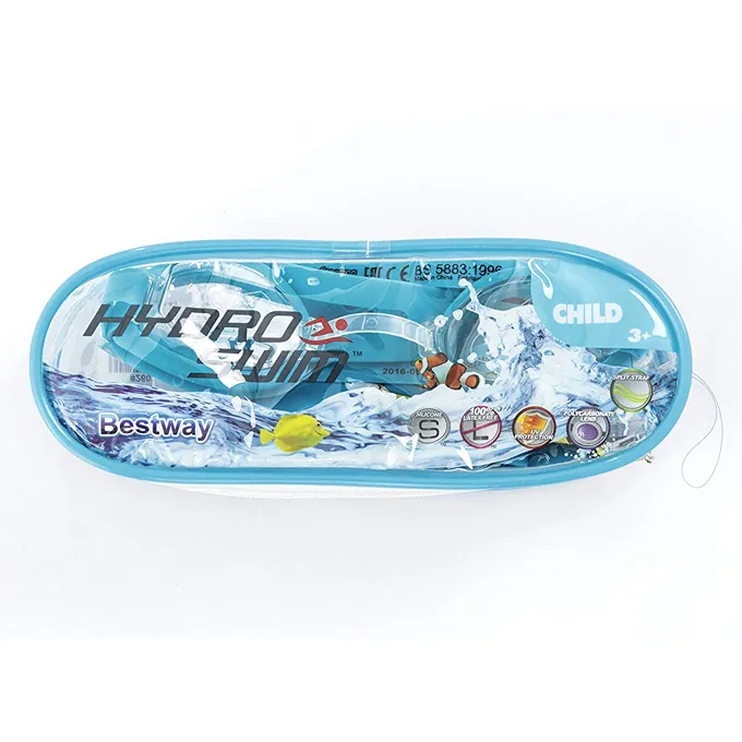 Bestway - Hydro-Swim Lil Racer Swimming Goggles and Cap Set For Kids - 6 inches - 26026