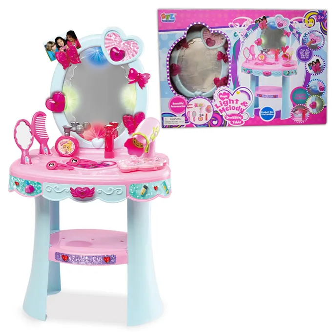 Magic Pink - Light & Melody Dressing Table with Accessories