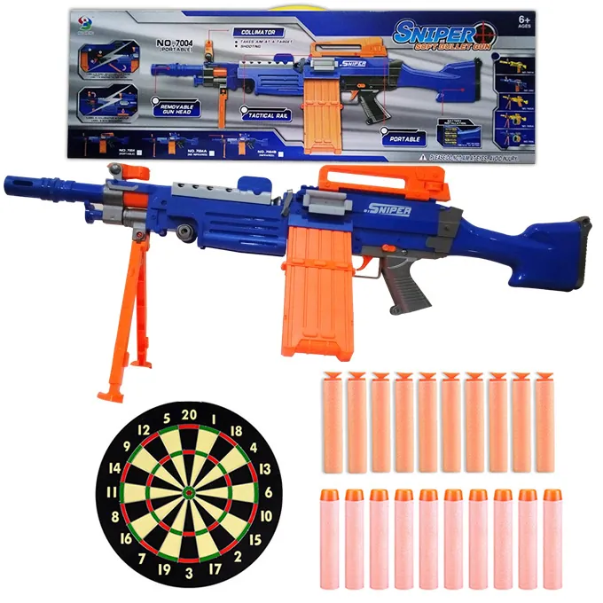 M4 TACTICAL FREE FIRE SNIPER NERF GUN WITH STAND