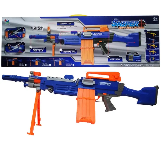 M4 TACTICAL FREE FIRE SNIPER NERF GUN WITH STAND