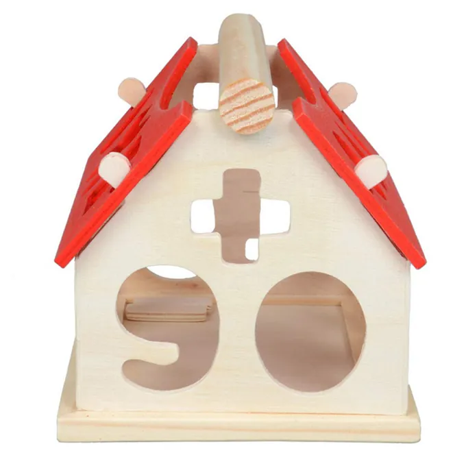 Number House - Wooden play set