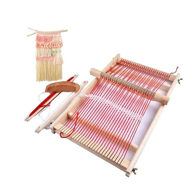 Multi-Craft Weaving Loom Wooden Frame