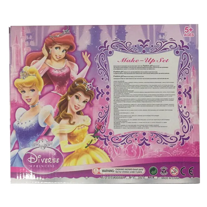 Disney Princess - Beauty Pink Sandal Make Up Kit for Girls