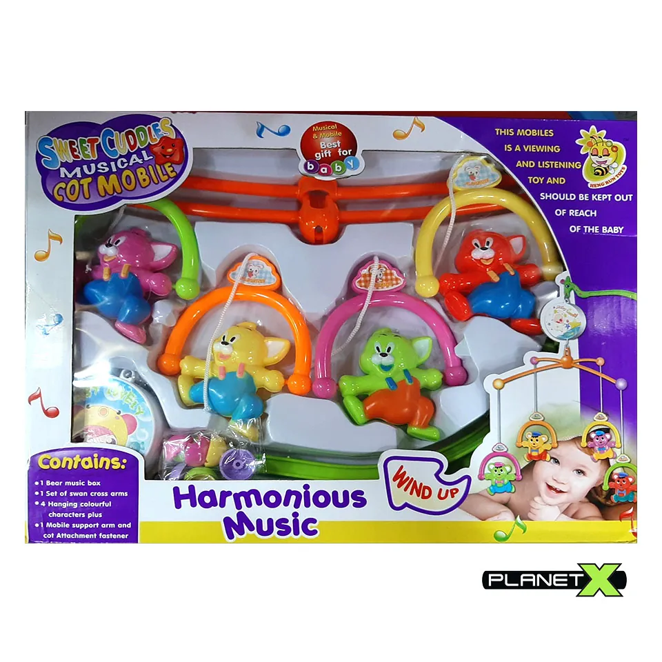 wind up harmonious musical cot mobile