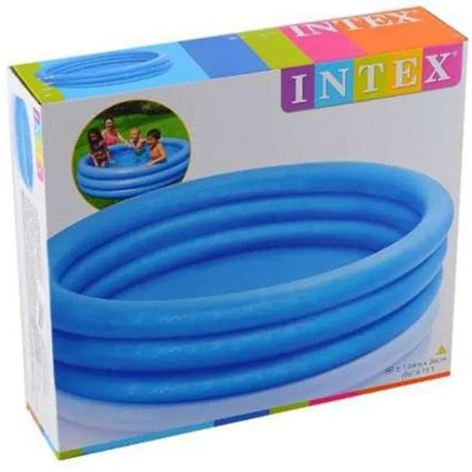 Intex - Children Paddling Crystal Blue Swimming Pool - 5.5 ft - 58446