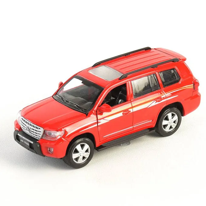 Toyota Land Cruiser Prado V8 - 1:32 Scale Die Cast Car - 6 inch - Assorted Colors - Image 4