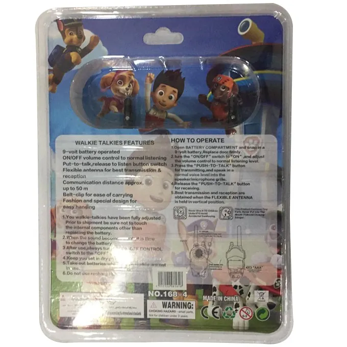 Paw Patrol - Walkie Talkie - 50 m range