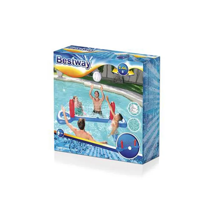 Swimming Pool Volleyball Set 2.44m x 64cm - Fun Poolside Game - Image 2