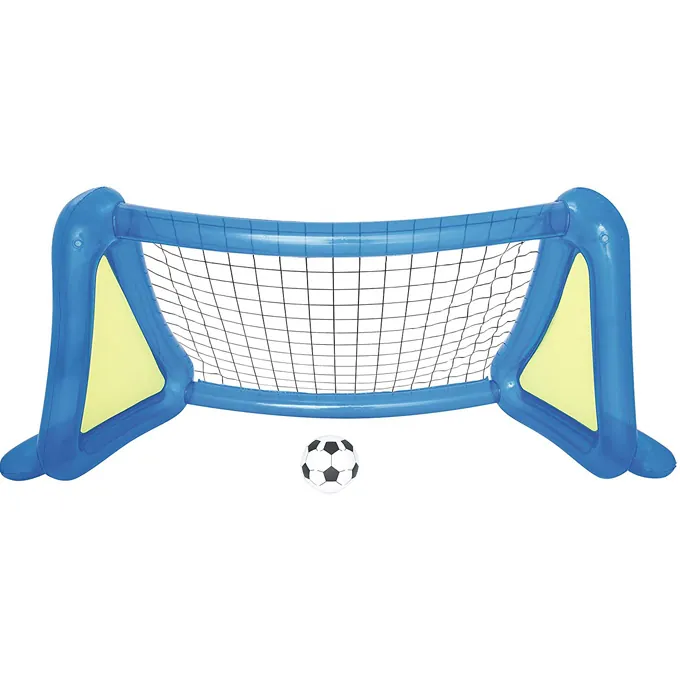 Inflatable Football Door with Ball & Side Sprayers - Poolside Game - Image 2