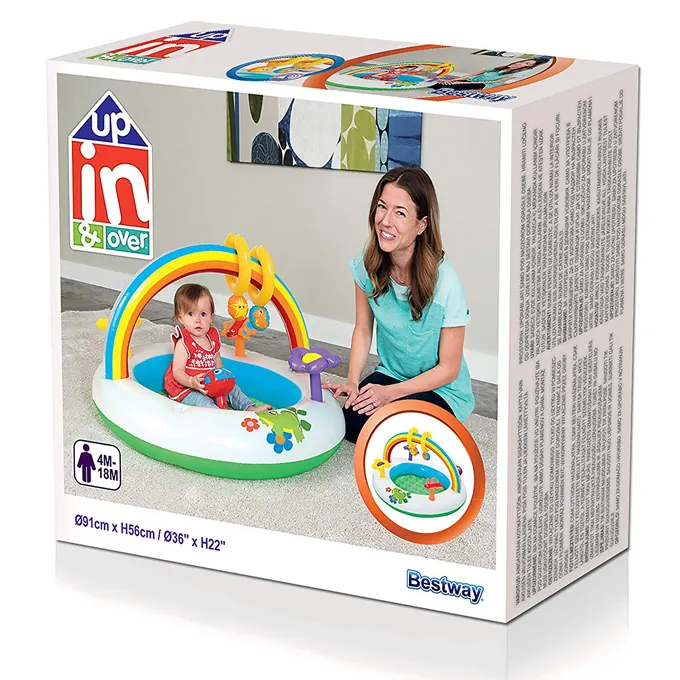 Bestway Outdoor Throw & Catch Ball Set - Fun Pool Activity - Image 2