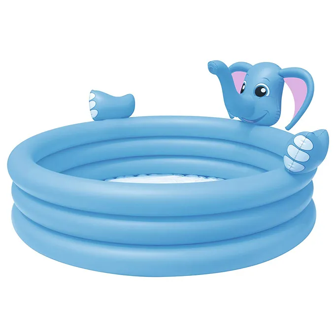 Vinyl Kids? Play Pool 4.9 x 4.9 x 2.4 ft - Fun Pool for Kids Age 3+