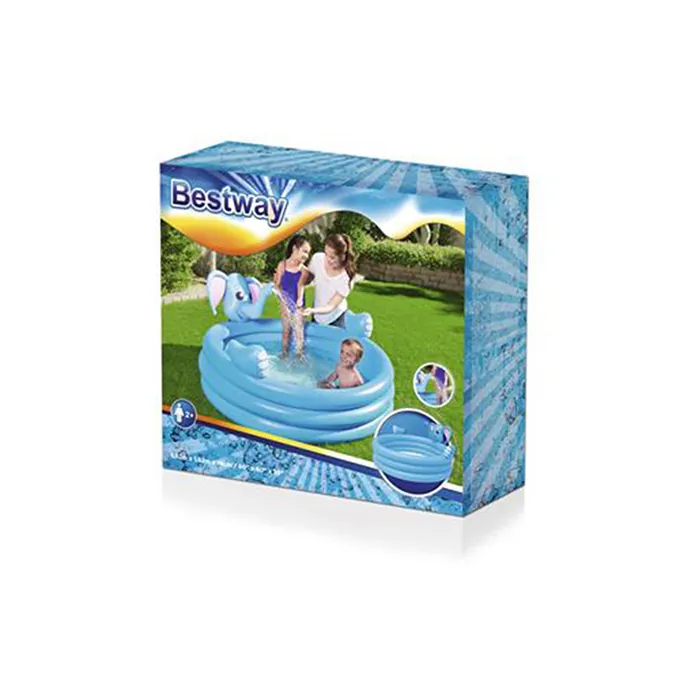 Vinyl Kids? Play Pool 4.9 x 4.9 x 2.4 ft - Fun Pool for Kids Age 3+ - Image 2
