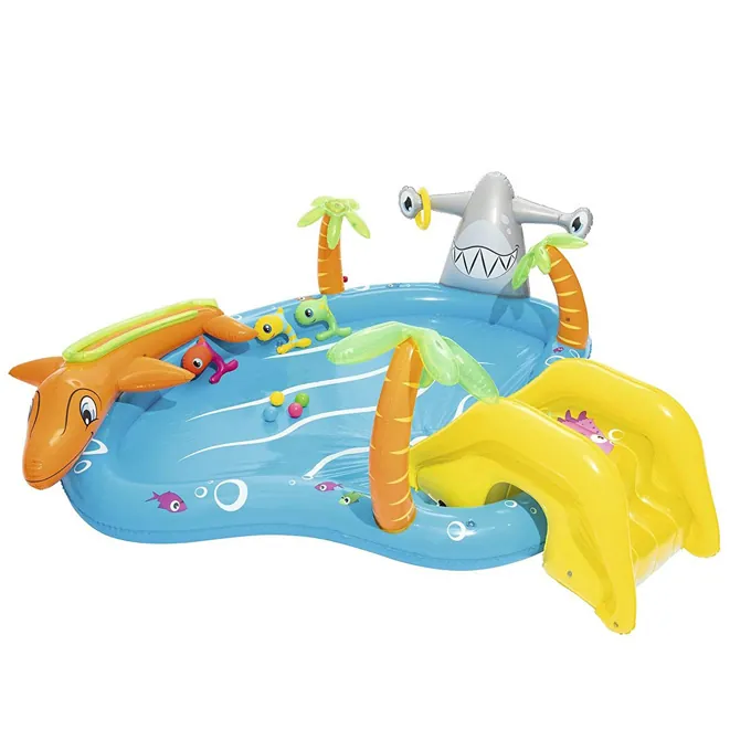 Bestway Rainbow Water Play Center - Inflatable Pool for Summer Fun