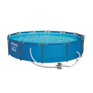 Steel Pro Max Pool with Filter 12'x30" - Reliable Swimming Pool