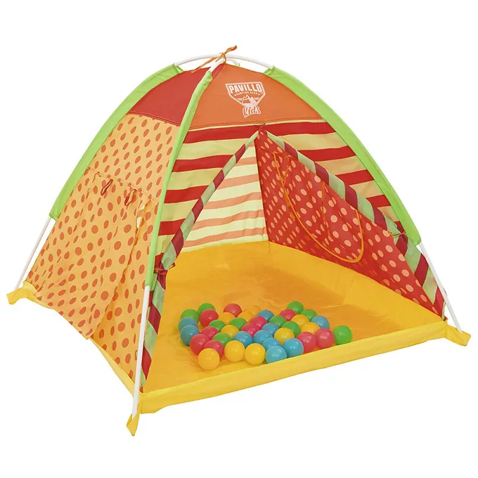 Ball Pit Tent with 40 Balls - Fun Playhouse Toy for Kids