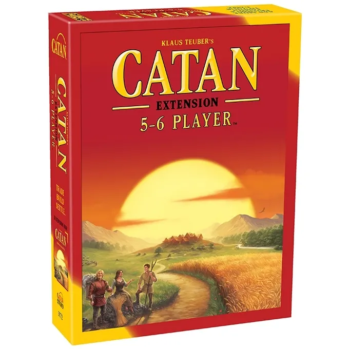 Catan Extension Pack - Strategy Game for 5-6 Players (Ages 10+)