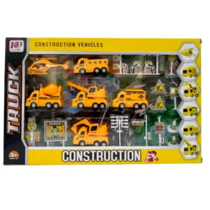 Construction Vehicles Playset - Fun Toy for Kids